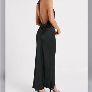 Meshki black maxi dress